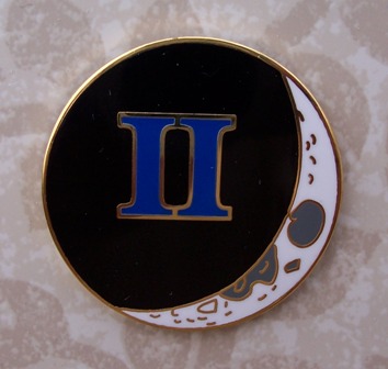 Lunar II Observing Program Pin