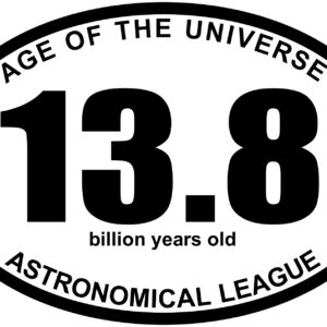 13.8 BY Age of the Universe Oval