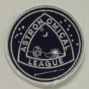 Astronomical League Cloth Patch - blue & white