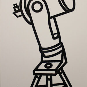 AL Telescope cling-on decal - SCT